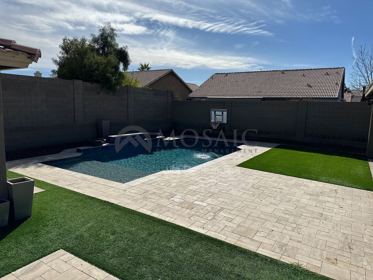 STUNNING 3 bed/2 bath remodel in Chandler with pool and multi use pool house property image