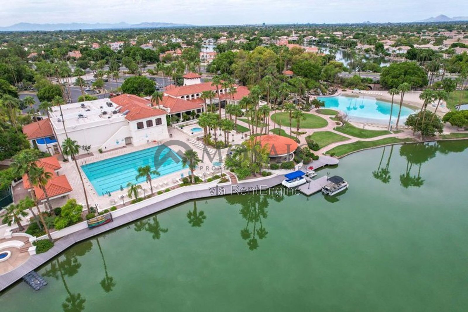 Sprawling  Val Vista Lakes 4 Bed, 3 Bath Home with Resort-Style Backyard! property image