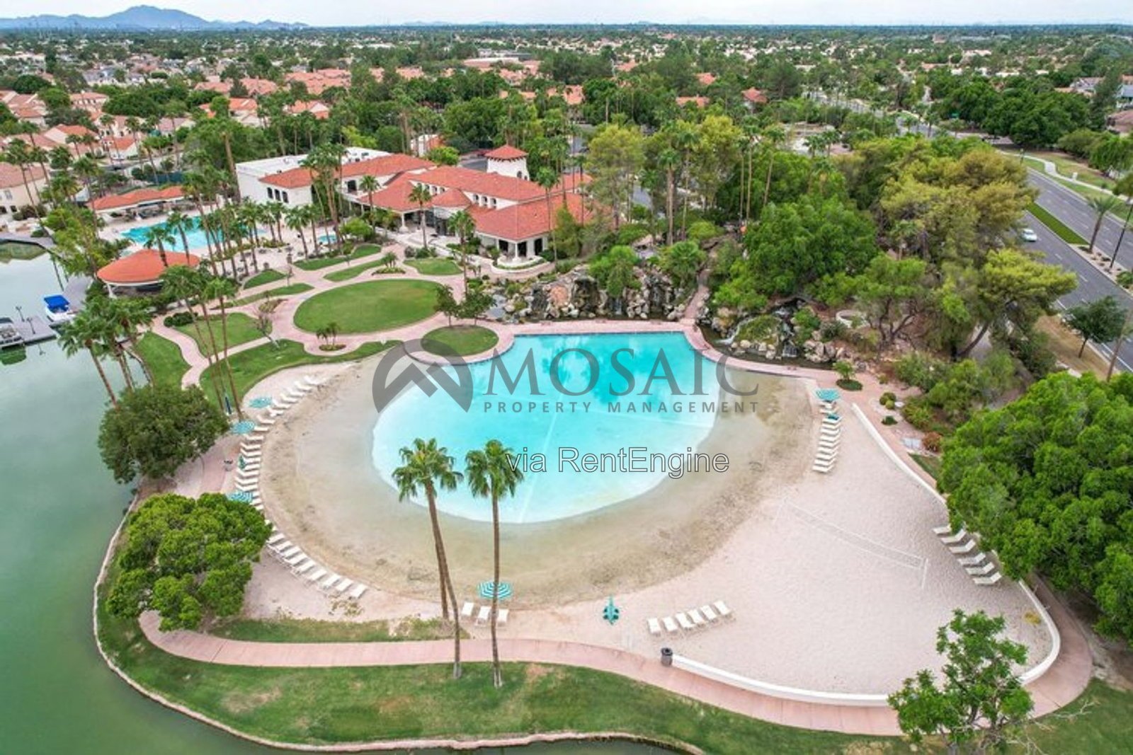 Sprawling  Val Vista Lakes 4 Bed, 3 Bath Home with Resort-Style Backyard! property image