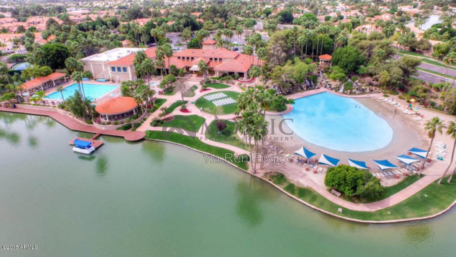 Sprawling  Val Vista Lakes 4 Bed, 3 Bath Home with Resort-Style Backyard! property image